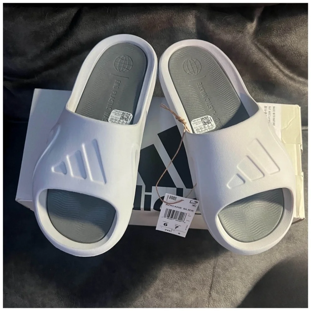 Adidas • Unisex Eco Adicane Slide Sandals • Dash Grey